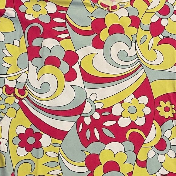 J. McLaughlin Top Catalina Cloth Retro Print Floral Size XS - Picture 3 of 7